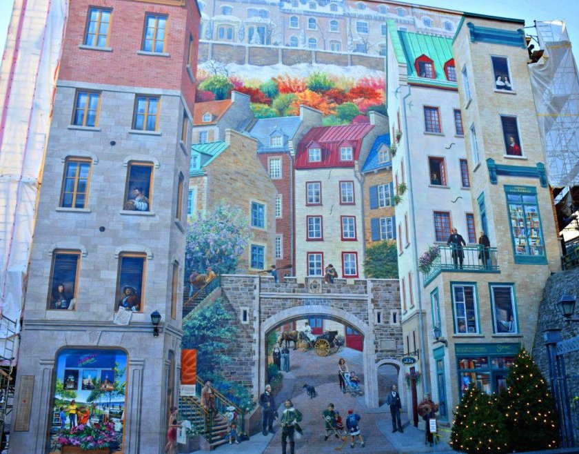 Квебекская фреска