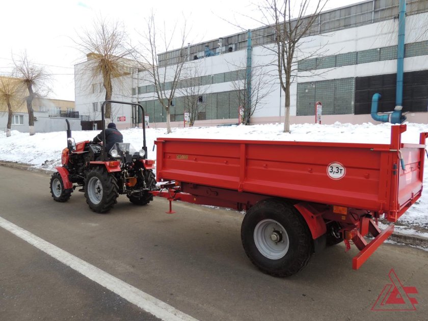 Полуприцеп малогабаритный тракторный ПМТ-330