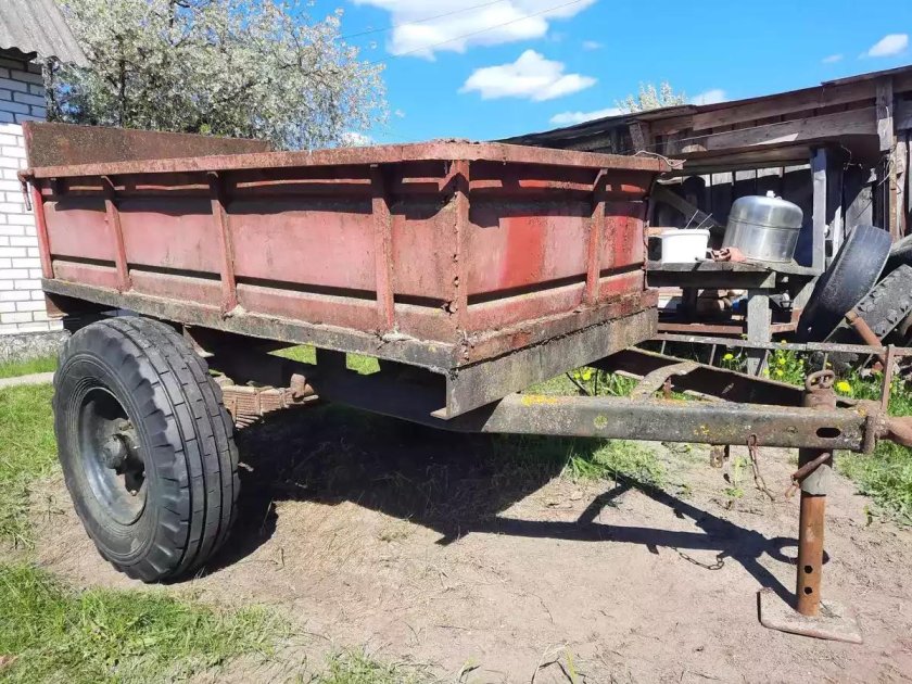 Телега арба ПТС 4