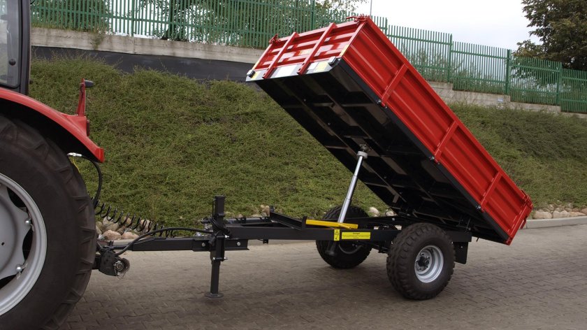 Полуприцеп тракторный самосвальный ППТС-5