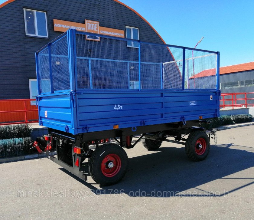 Прицеп тракторный самосвальный 2птс-5