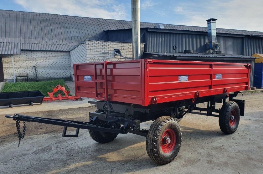 Прицеп тракторный самосвальный 2птс-5