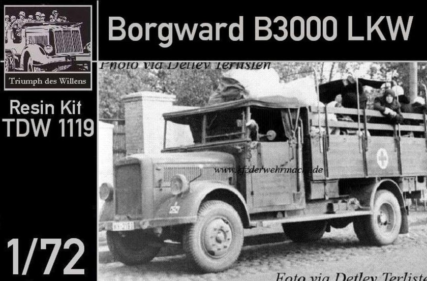 Грузовик Боргвард 3000