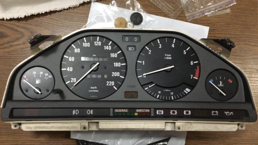 Приборная панель BMW e34