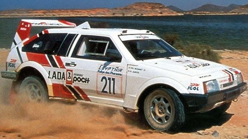 ВАЗ 2108 ралли Дакар