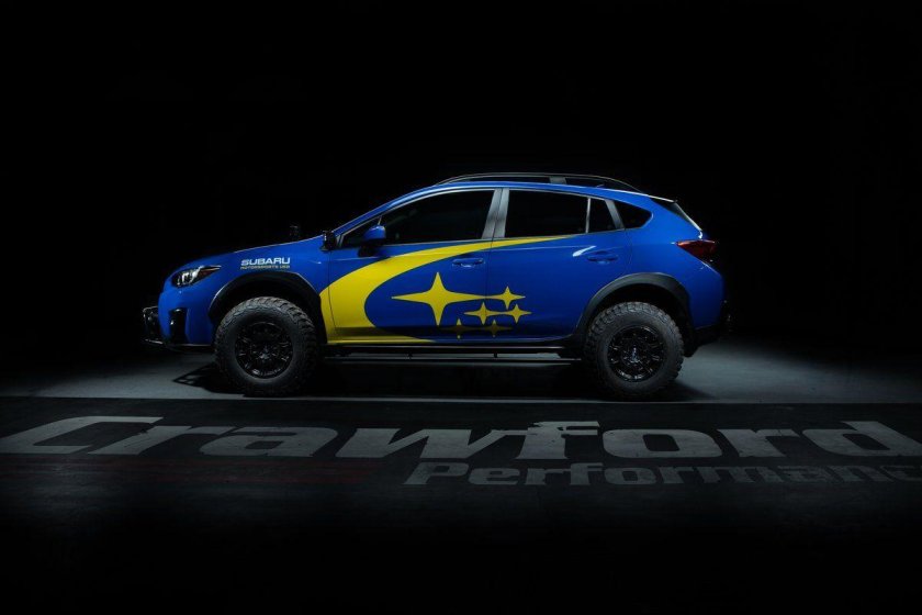 Subaru Crosstrek Desert Racer сзади