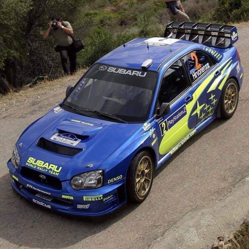 Субару Импреза гоночная