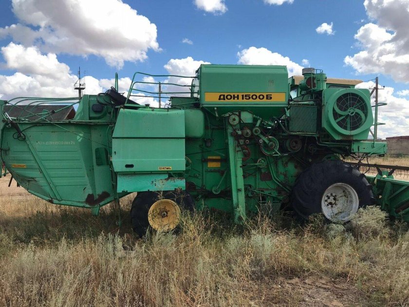 Зеленый комбайн