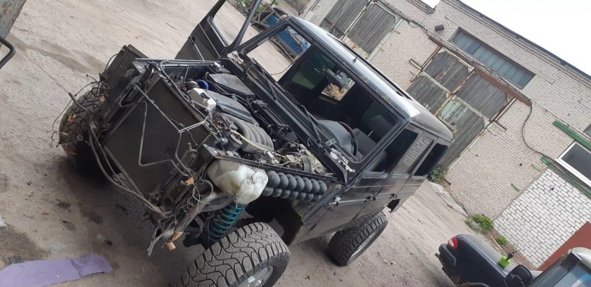 Разобранный Гелик