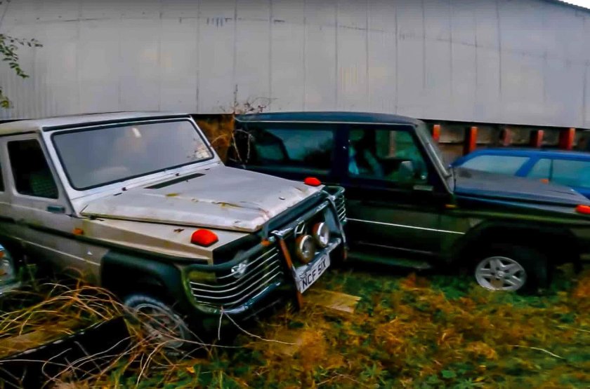 Брошенный Гелендваген