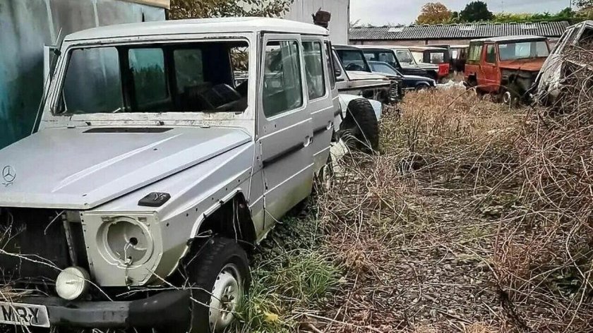 Заброшенный Мерседес