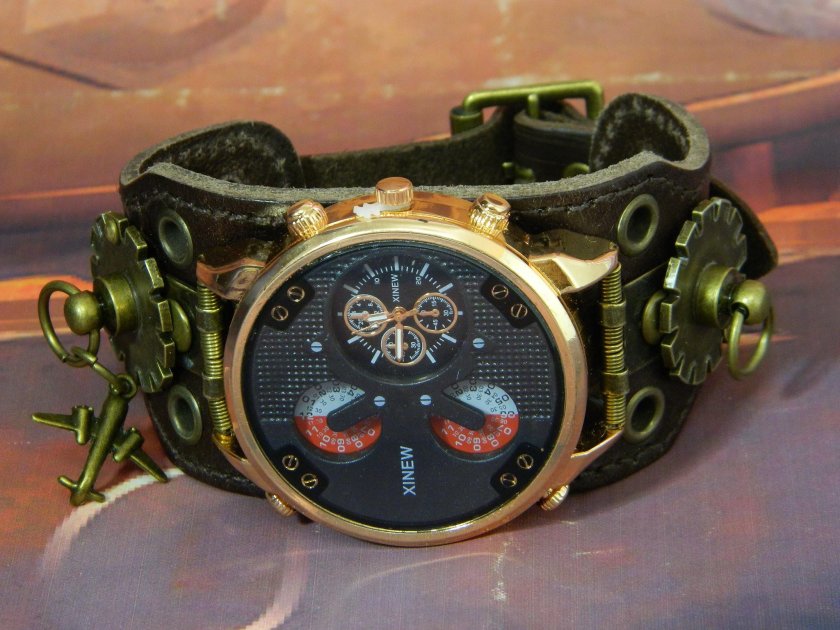 Часы стимпанк