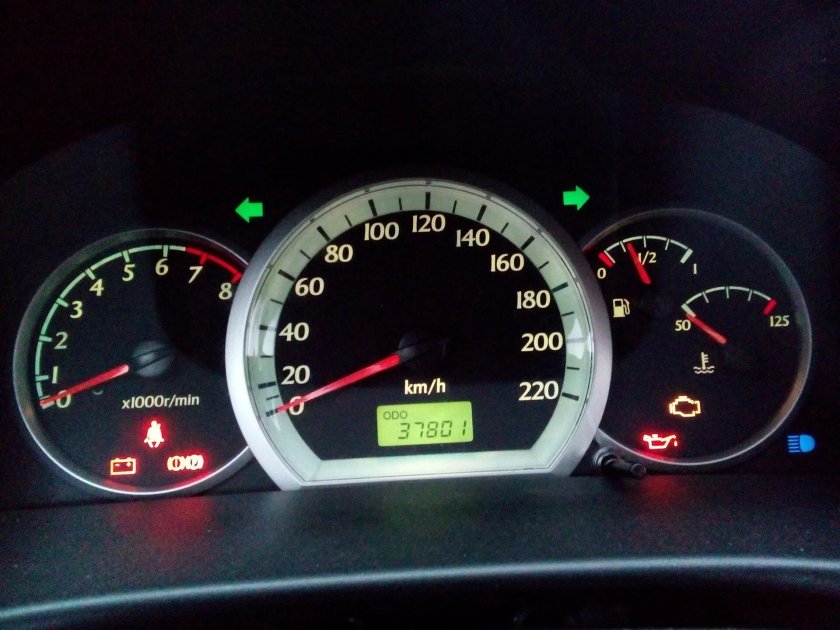 ЗАЗ шанс 1.5 комбинация приборов