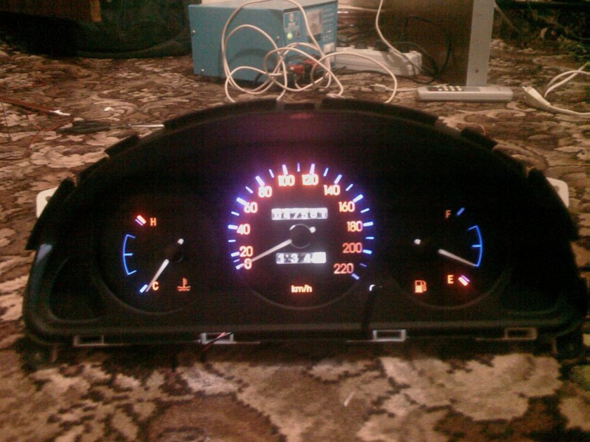 Панель приборов ЗАЗ шанс 1.5