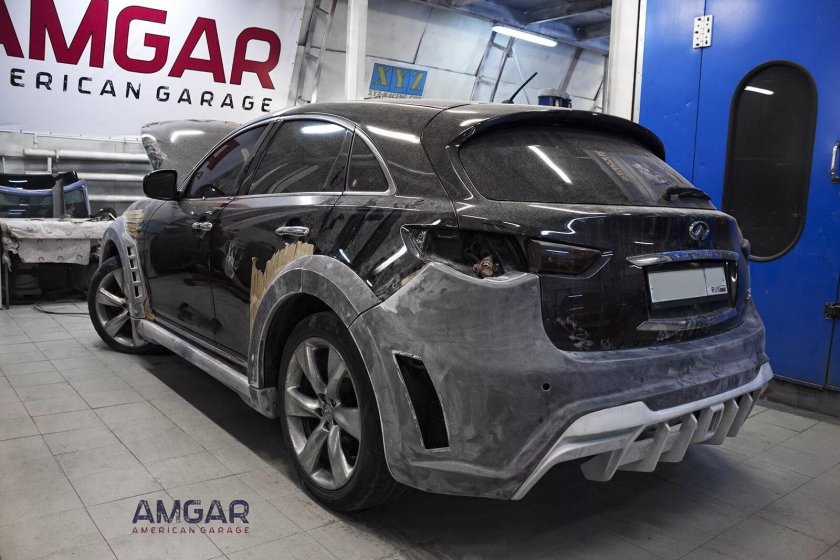 Infiniti fx35 s50 обвес