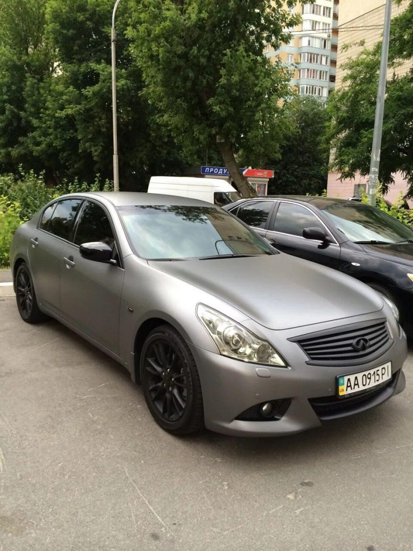 Инфинити g25 в пленке