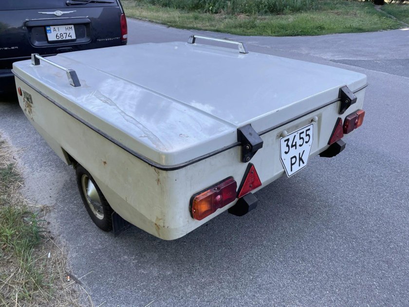 Советский прицеп палатка Скиф 2м