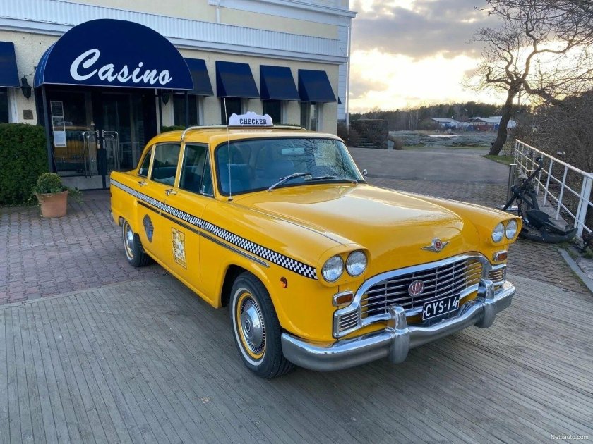 Ford 1950 Yellow Cab Taxi