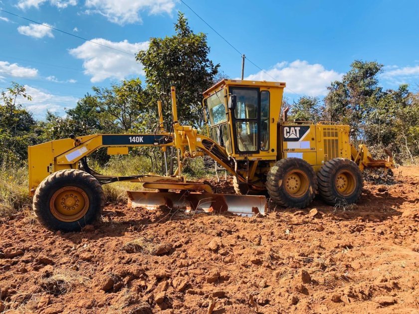 Грейдер Caterpillar 140 GC кабина