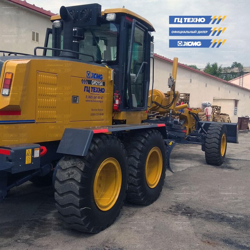 Автогрейдер gr215