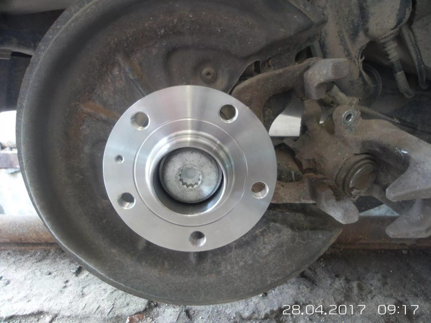 Ступица задняя Шкода а5