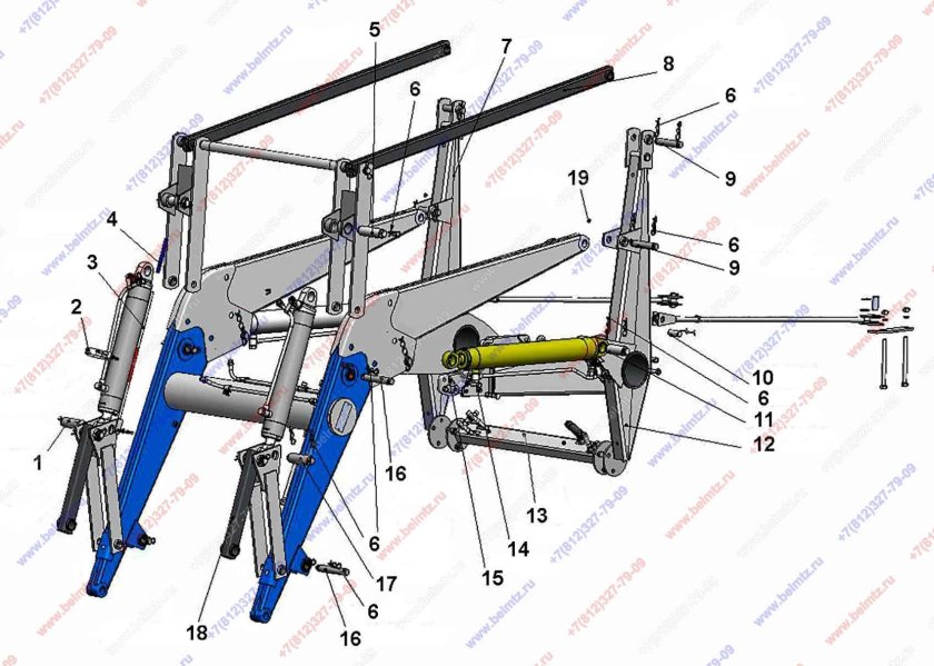 Погрузчик кун-ПКУ-0.8