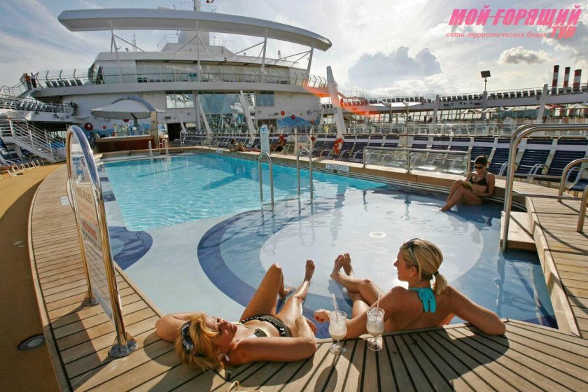 Oasis of the Seas бассейны