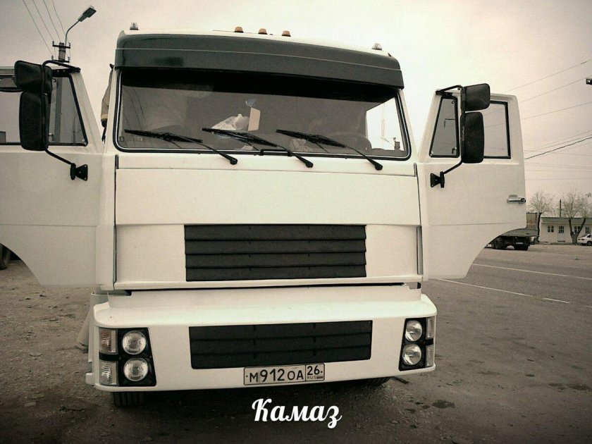 Тюнингованный КАМАЗ