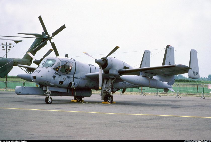 Ov-1 Mohawk in Action