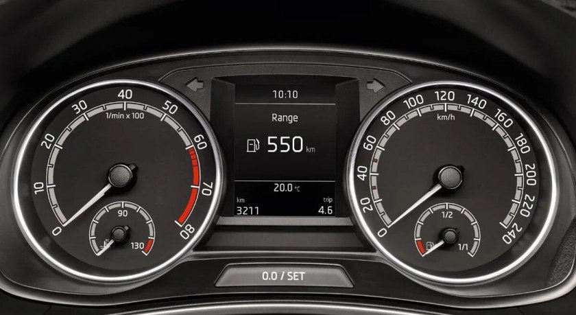 Приборная панель Шкода Рапид 2021