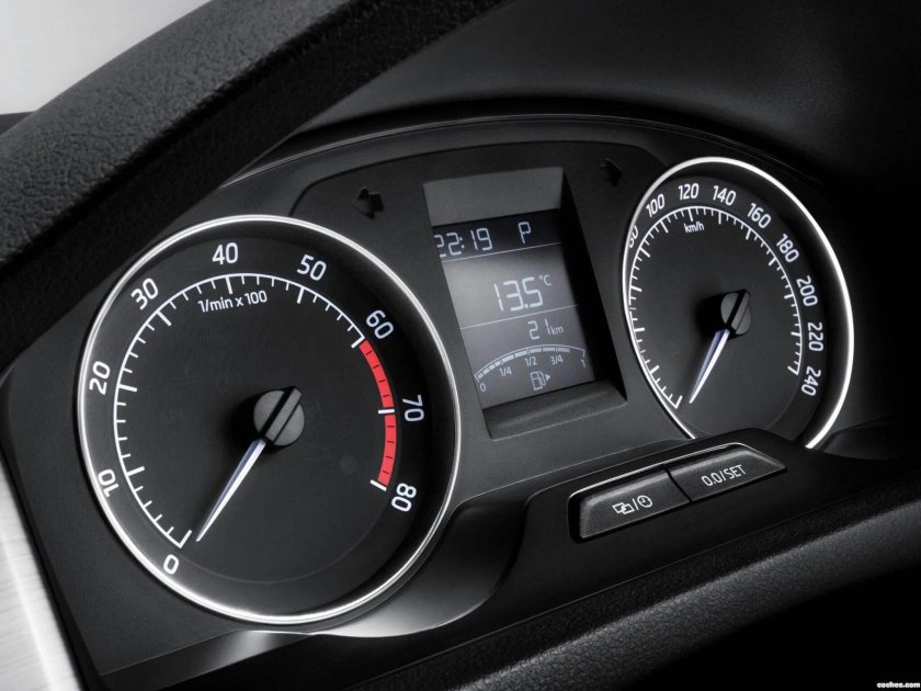 Приборная панель Шкода Рапид 2016