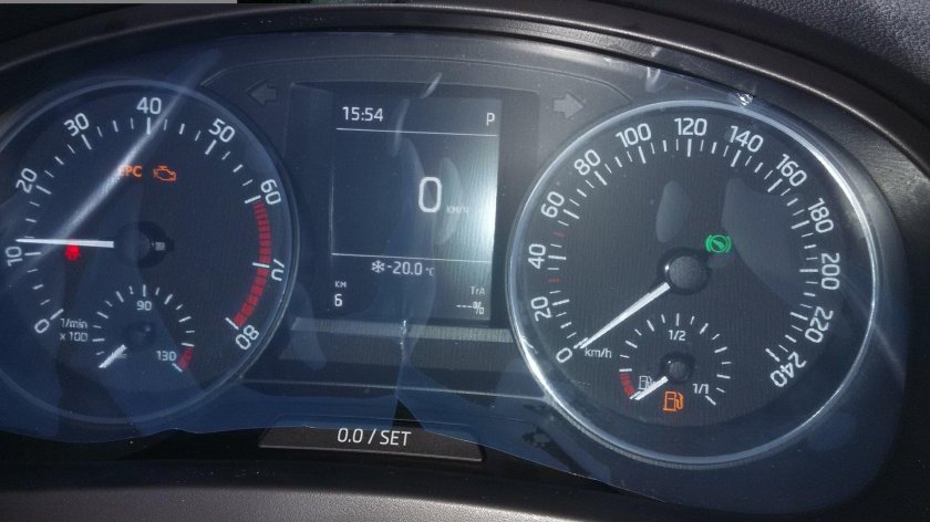 Приборная панель Шкода Рапид 2014