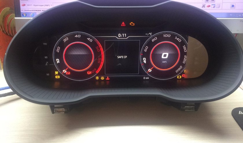 Цифровая приборная панель Рапид