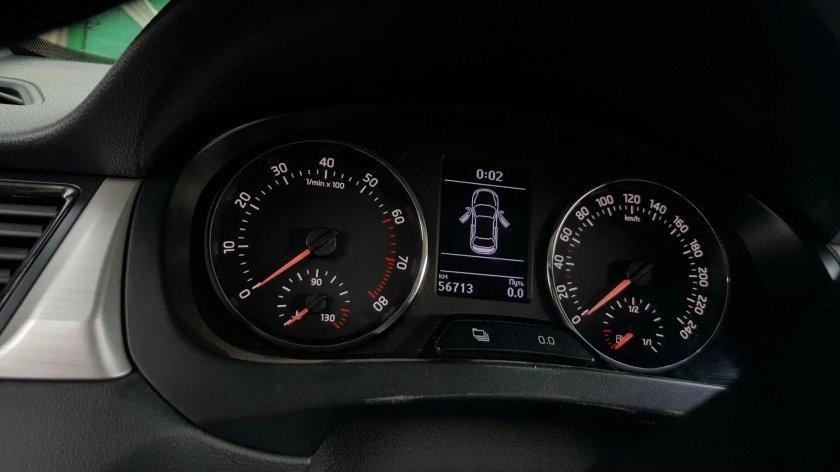 Рапид приборная панель 2016