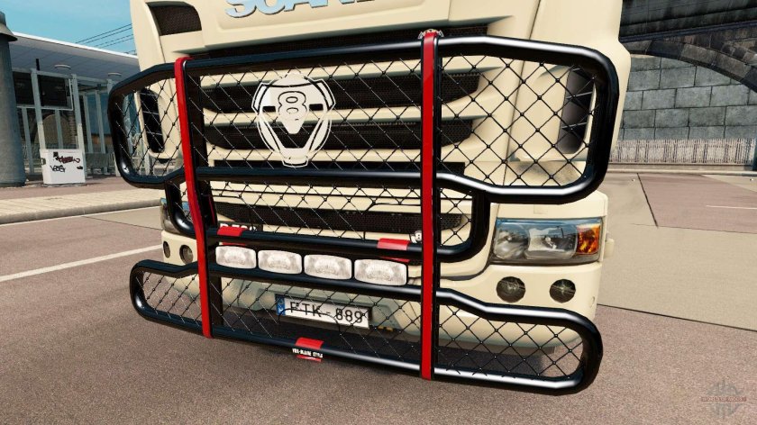 Кенгурятник Скания