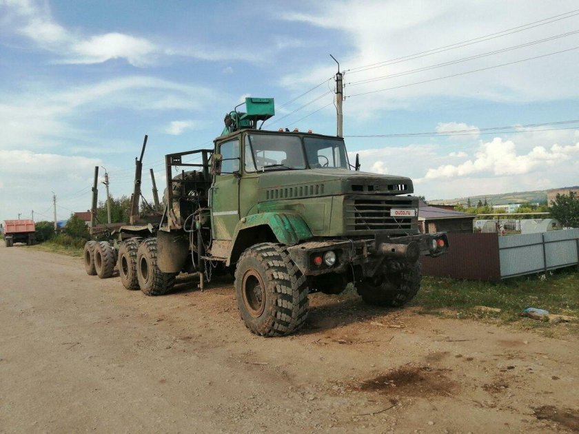 Урал 4320 лесовоз