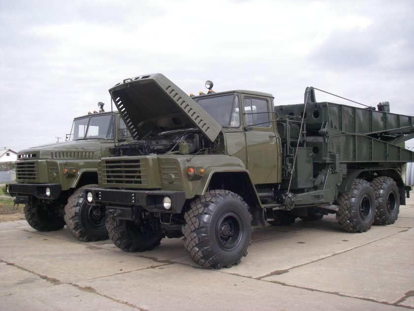 КРАЗ-260 грузовой автомобиль армейский