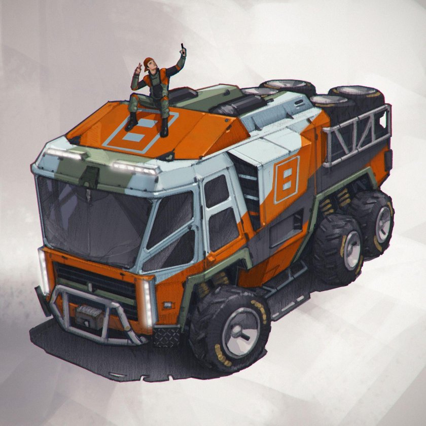 Sci-Fi вездеходы