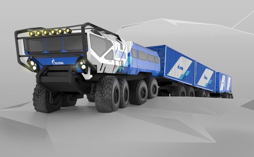 КАМАЗ 8х8 тягач будущего