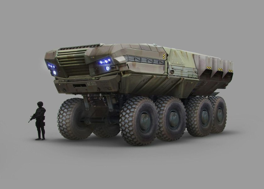 Фантастические бронемашины