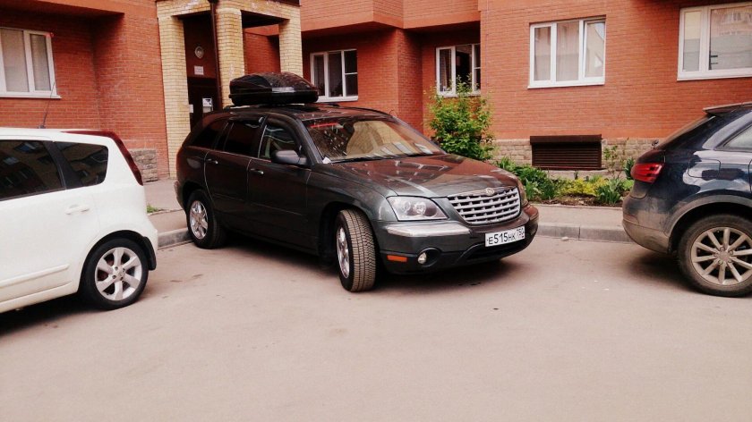 Chrysler Pacifica бокс на крышу