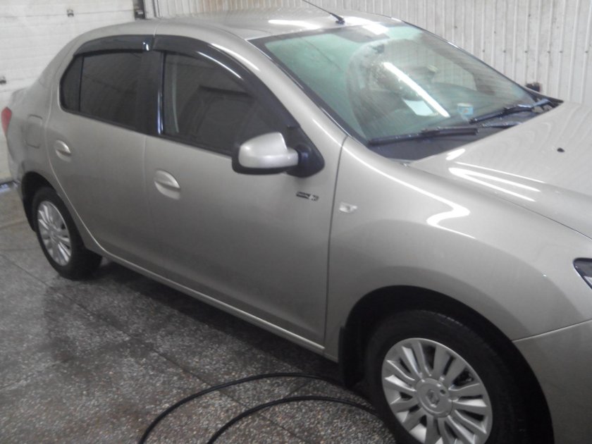 Рено Логан 2 светлый базальт