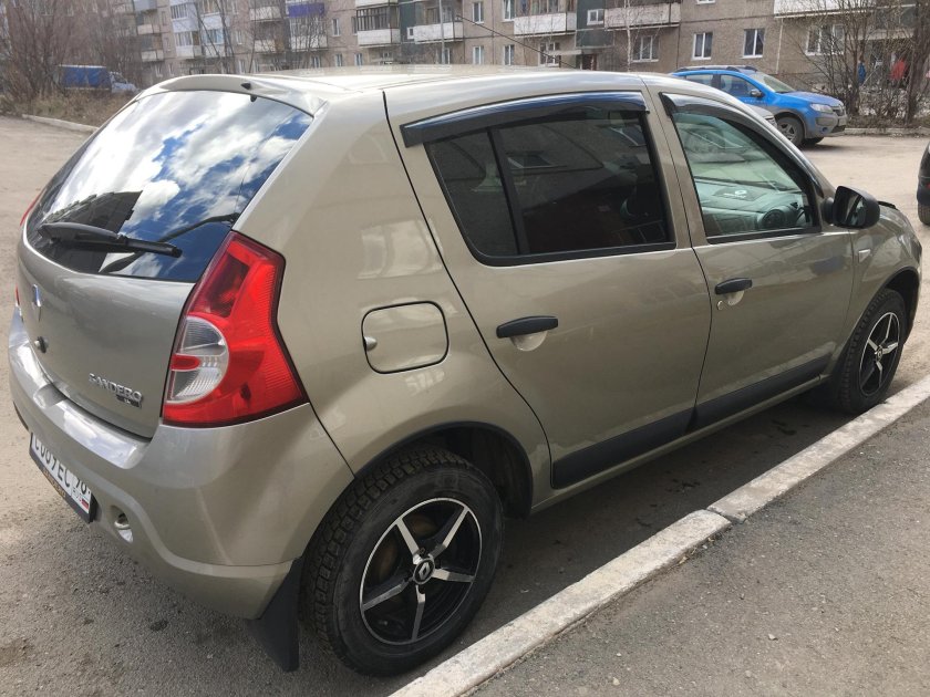 Сандеро светлый базальт