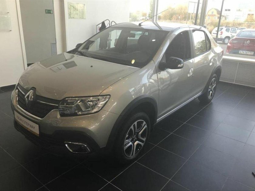 Рено Логан 1 Рестайлинг светлый базальт фото