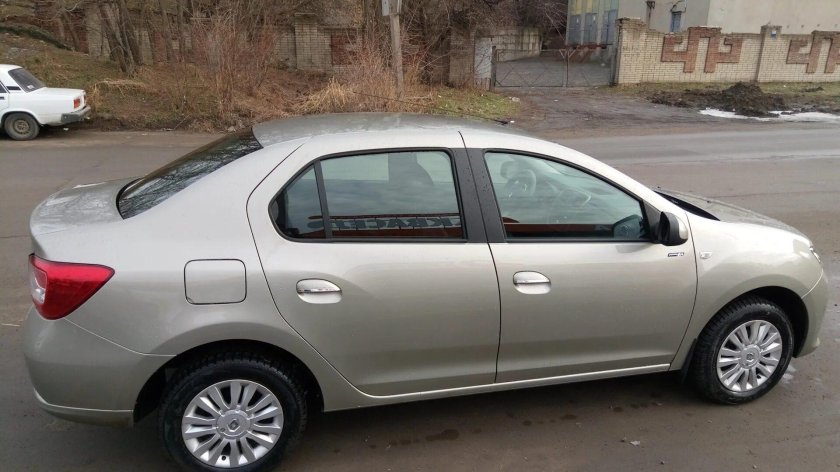 Renault Logan светлый базальт