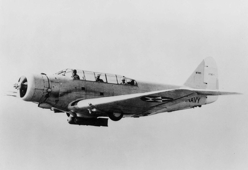 Торпедоносцы TBD Devastator