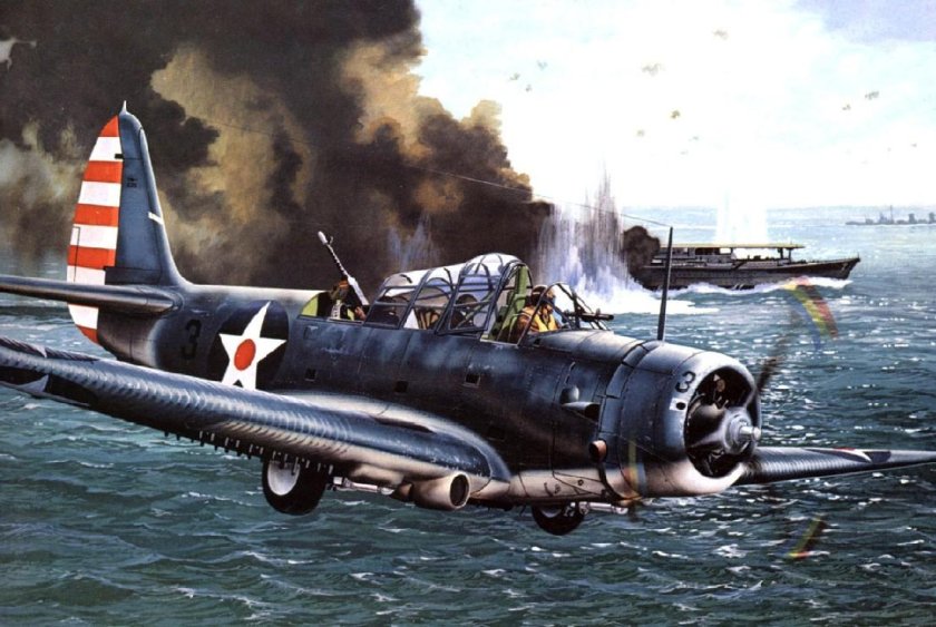 Торпедоносцы TBD Devastator