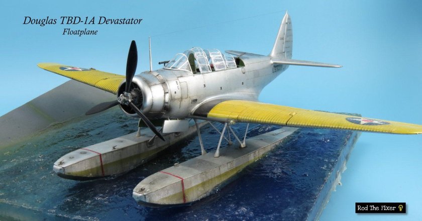 L4812 great Wall Hobby 1/48 Douglas TBD-1a "Devastator" Floatplane