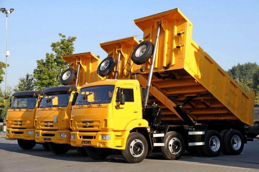 КАМАЗ-6540 8x4 самосвал
