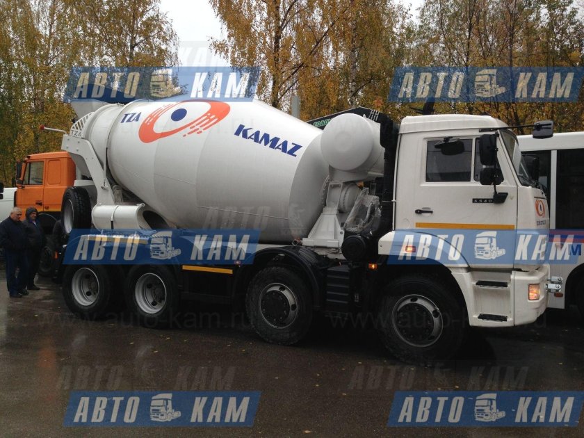 Автобетоносмеситель 58149y на шасси КАМАЗ 6540